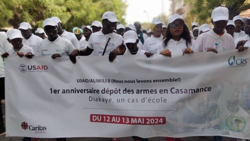 Ziguinchor : une randonnée pédestre pour la consolidation de la paix en Casamance