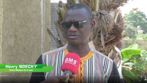 Henry Ndecky coordonnateur de dynamique de paix exprime ses sentiments